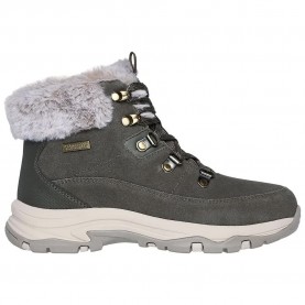 дамски,боти,дамски,високи,обувки,за,ходене,skechers,trego,booties,olive,suede,duraleather,faux,fur