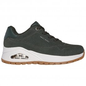 маратонки,дамски,маратонки,skechers,uno,rugged,trainers,olive,suede,duraleather,embroidery,trim,(grey)