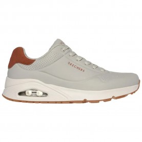 маратонки,мъжки,маратонки,skechers,uno,trainers,pumice,stone,natural,durabuck,chestnut,suede,mesh,trim,(grey)