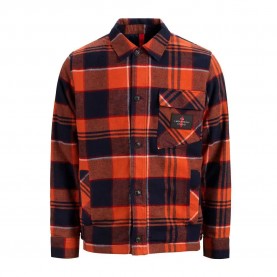 риза,с,дълъг,ръкав,мъжки,ризи,the,mountain,studio,padded,overshirt,long,sleeve,shirt,eclipse,rooibos,(orange)