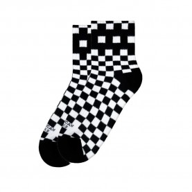 чорапи,дамски,чорапи,american,socks,checkerboard,short,socks,white,(white,black)