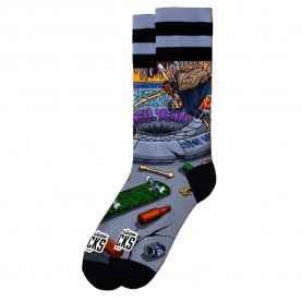 чорапи,дамски,чорапи,american,socks,thrashpals,long,socks,grey,(grey)