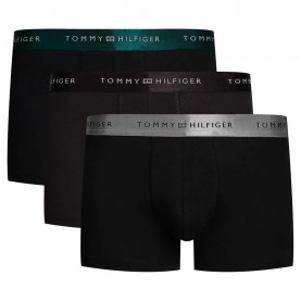 боксерки,мъжко,бельо,tommy,hilfiger,metallic,boxers,3,units,black