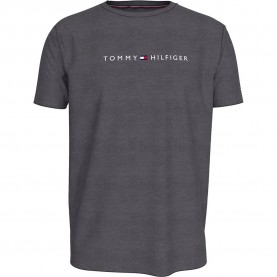 тениска,мъжки,пижами,tommy,hilfiger,original,short,sleeve,pyjama,t,shirt,grey
