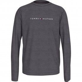 тениска,мъжки,пижами,tommy,hilfiger,um0um03345,long,sleeve,pyjama,t,shirt,grey,(grey)