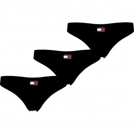 дамско,бельо,дамски,бикини,и,танкини,tommy,hilfiger,uw0uw05641,thong,3,units,black