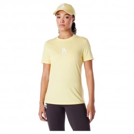 тениска,дамски,тениски,new,era,mlb,le,regular,los,angeles,dodgers,short,sleeve,t,shirt,yellow,(pastel,yellow)
