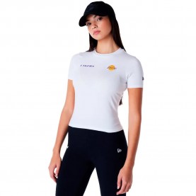 тениска,дамски,тениски,new,era,nba,wrdmark,slim,los,angeles,lakers,short,sleeve,t,shirt,white,(white)