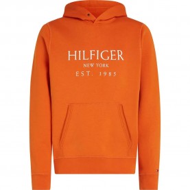 суичър,мъжки,пуловери,tommy,hilfiger,big,hoodie,bonfire,orange,(orange)
