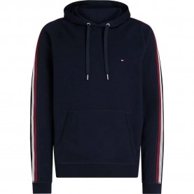 суичър,мъжки,пуловери,tommy,hilfiger,global,tape,hoodie,blue