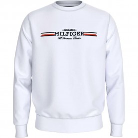блуза,мъжки,пуловери,tommy,hilfiger,mw0mw35530,sweatshirt,white,(white)
