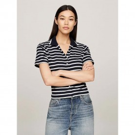 тениска,дамски,тениски,tommy,hilfiger,cody,short,sleeve,t,shirt,black