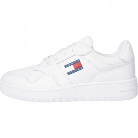 маратонки,мъжки,маратонки,tommy,jeans,retro,basket,ess,trainers,white