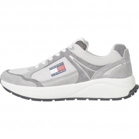 маратонки,мъжки,маратонки,tommy,jeans,runner,mix,material,trainers,grey