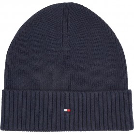 шапка,всички,шапки,tommy,hilfiger,flag,pima,beanie,space,blue,(blue)
