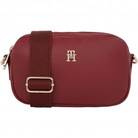 чанта,всички,чанти,tommy,hilfiger,poppy,reform,camera,bag,rouge,(red)