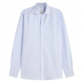 риза,с,дълъг,ръкав,мъжки,ризи,ecoalf,alfredo,long,sleeve,shirt,blue