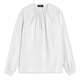 риза,с,дълъг,ръкав,дамски,блузи,дамски,ризи,ecoalf,alma,long,sleeve,shirt,white,(white)