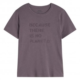 тениска,дамски,тениски,ecoalf,ambel,short,sleeve,t,shirt,peppercorn,(purple)
