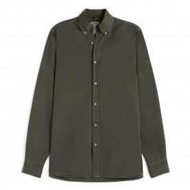 риза,с,дълъг,ръкав,мъжки,ризи,ecoalf,antejo,long,sleeve,shirt,green,(olive)
