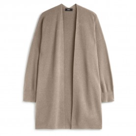 блуза,дамски,пуловери,дамски,плетени,дрехи,ecoalf,areca,sweater,dark,sand,melange,(beige)