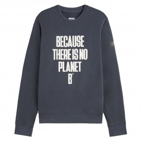 блуза,мъжки,пуловери,ecoalf,barder,sweatshirt,steel,blue,(blue)