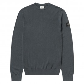 блуза,мъжки,пуловери,ecoalf,bayona,sweater,green,shadow,(grey)
