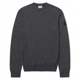 блуза,мъжки,пуловери,ecoalf,bayona,sweater,medium,grey,melange,(grey)