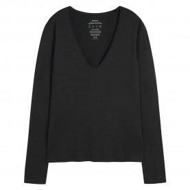 тениска,дамски,тениски,ecoalf,bea,long,sleeve,t,shirt,black