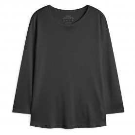 тениска,дамски,тениски,ecoalf,beja,long,sleeve,t,shirt,grey