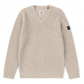 блуза,мъжки,пуловери,ecoalf,boj,sweater,beige,melange,(beige)