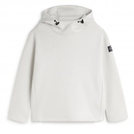 блуза,дамски,блузи,ecoalf,cancun,sweatshirt,white