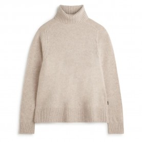блуза,дамски,пуловери,дамски,плетени,дрехи,ecoalf,caqui,sweater,beige