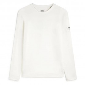 тениска,мъжки,тениски,ecoalf,hope,long,sleeve,t,shirt,white