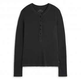 тениска,дамски,тениски,ecoalf,lille,long,sleeve,t,shirt,black