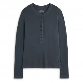 тениска,дамски,тениски,ecoalf,lille,long,sleeve,t,shirt,grey
