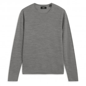 блуза,дамски,пуловери,дамски,плетени,дрехи,ecoalf,milo,sweater,grey,(grey,melange)