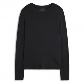 тениска,дамски,тениски,ecoalf,sines,long,sleeve,t,shirt,black