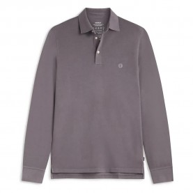 мъжки,блузи,с,яка,ecoalf,ted,long,sleeve,polo,peppercorn,(grey)