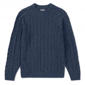 блуза,мъжки,пуловери,ecoalf,tilo,sweater,blue,(blue,indigo)