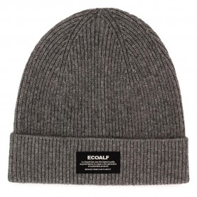 шапка,всички,шапки,ecoalf,wool,beanie,medium,grey,melange,(grey)