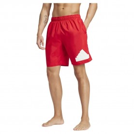 бански,гащета,мъжки,бански,костюми,adidas,logo,clx,swimming,shorts,red,(better,scarlet,white)