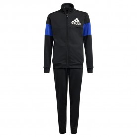 Анцуг Adidas Back To School tracksuit - Black (Black / Semi Lucid Blue) анцуг,детски,анцузи,adidas,back,to,school,tracksuit,black,(black,semi,lucid,blue)