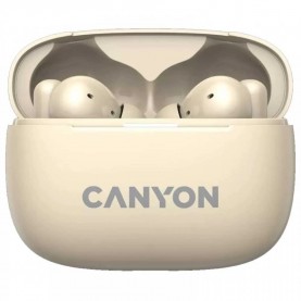 слушалки,слушалки,canyon,10,tws,wireless,earphones,beige