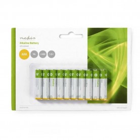 батерии,nedis,aaa,alkaline,battery,10,units,white,(clear)