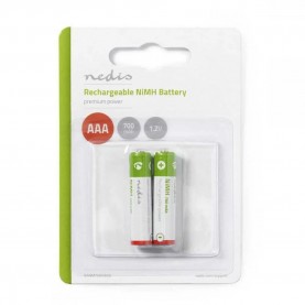 батерии,nedis,aaa,rechargeable,battery,2,units,clear,(white)