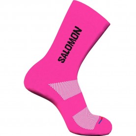 чорапи,дамски,чорапи,salomon,365,crew,socks,pink,(knockout,pink,black)