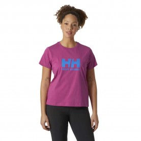 тениска,дамски,тениски,helly,hansen,logo,2.0,short,sleeve,t,shirt,magenta,2.0,(purple)