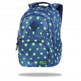 раница,раници,coolpack,backpack,denim,yellow,stars,c19134,backpack,blue,(black)