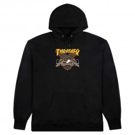 суичър,мъжки,пуловери,thrasher,eaglegram,hoodie,black,(black)